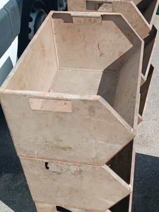 Conjunto Cajas Metálicas Apilables Vintage