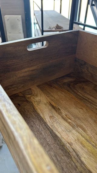 ESTANTERÍA INDUSTRIAL MADERA Y METAL 180x45x180