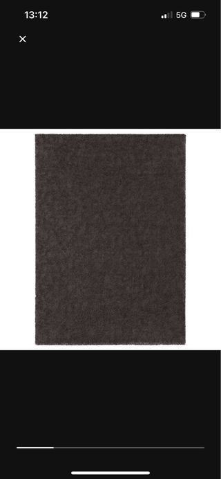 Alfombra IKEA STOENSE 200x300cm Gris