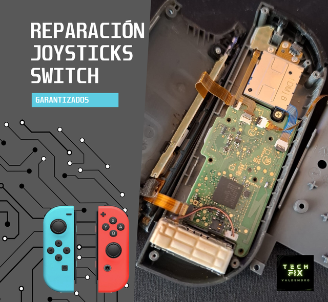 Joystick Magnético Switch - Sin Drift - Reparación