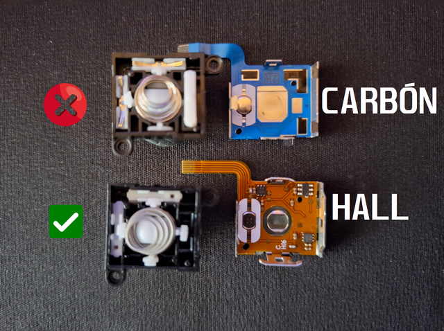 Joystick Magnético Switch - Sin Drift - Reparación