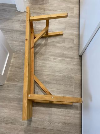 Banco de madera maciza Decowood modelo Siep