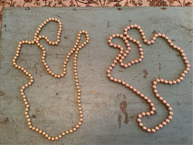 Colares estilo perlas