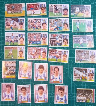26 Cromos Real Sociedad Años 80