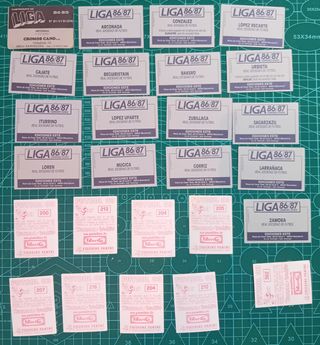 26 Cromos Real Sociedad Años 80