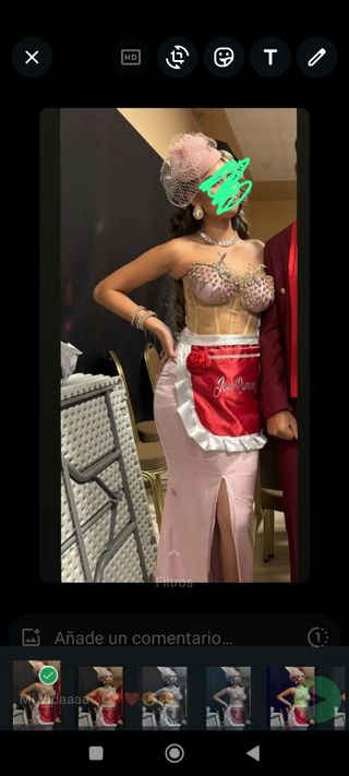 Vestido de boda gitana 