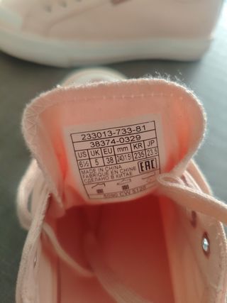Zapatillas a estrenar Levi's Mujer Rosa Talla 38