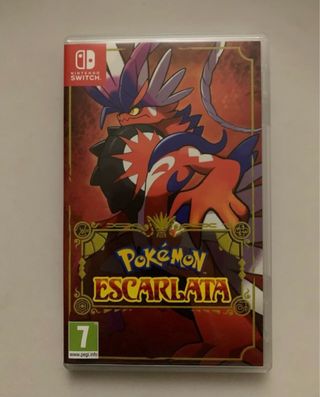Pokemon Escarlata Nintendo Switch RPG