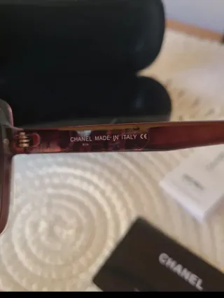 Gafas de sol inspiracion Chanel marrones y doradas