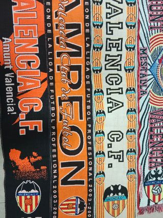 Pack 4 bufandas Valencia C.F.