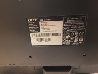 Monitor Acer Negro