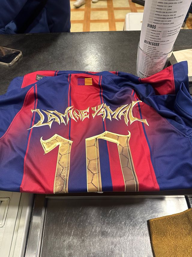 Camiseta Lamine Yamal Nº10 Barça