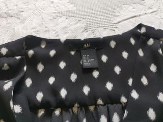 Abito fantasia pois nero e bianco