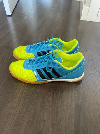 Zapatillas Adidas Fútbol Sala Azul/Amarillo