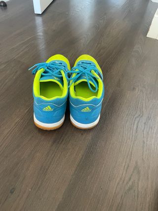 Zapatillas Adidas Fútbol Sala Azul/Amarillo