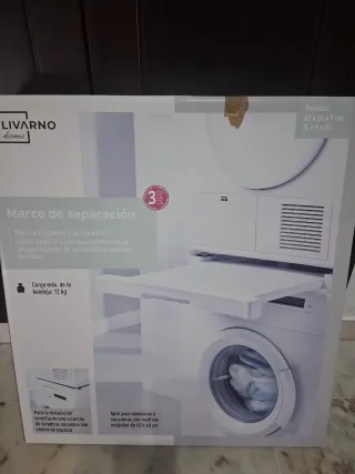 Marco separación lavadora-secadora Livarno