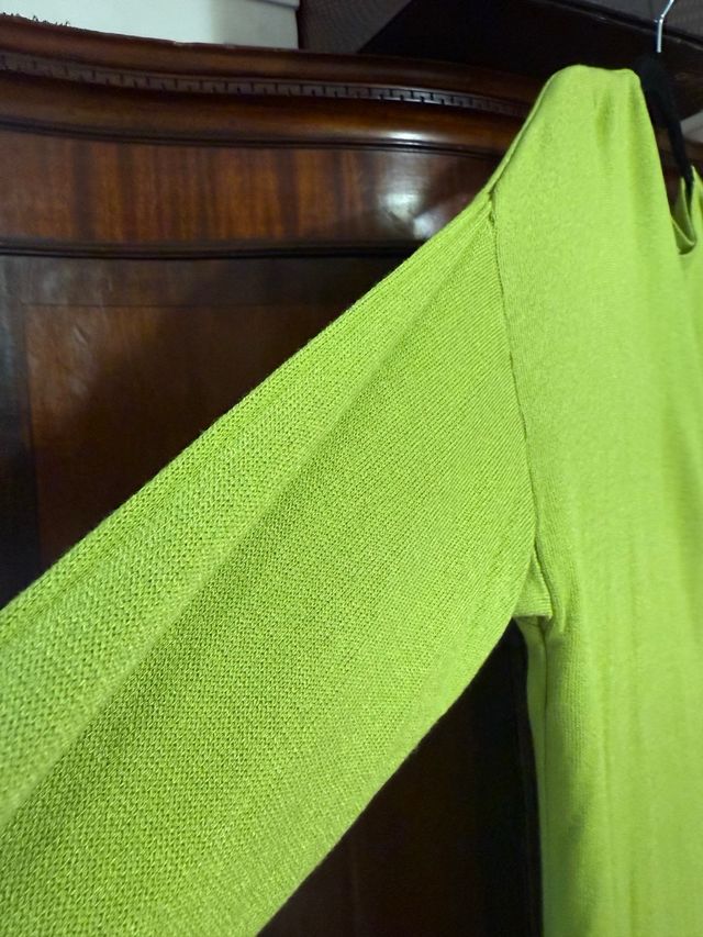 Vestito maglia PINKLOVE verde pistacchio