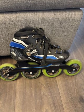 Patines Powerslide Velocidad + Casco y Bolsa