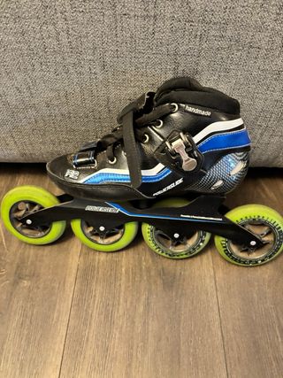 Patines Powerslide Velocidad + Casco y Bolsa