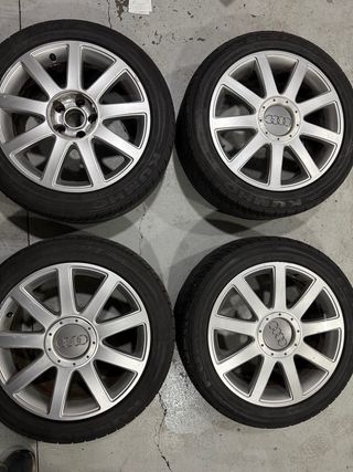 Llantas Audi Originales 17 Pulgadas con neumaticos