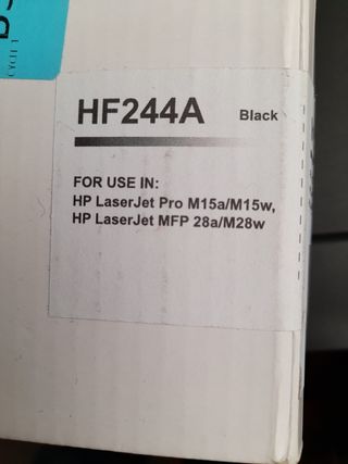 Tóner HP HF244A Negro