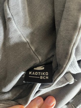 Sudadera Kaotiko Gris
