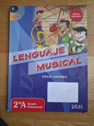 Libro Lenguaje Musical 2º Grado Elemental
