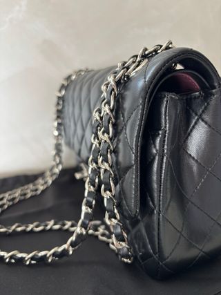 Borsa Chanel trapuntata pelle nera! 