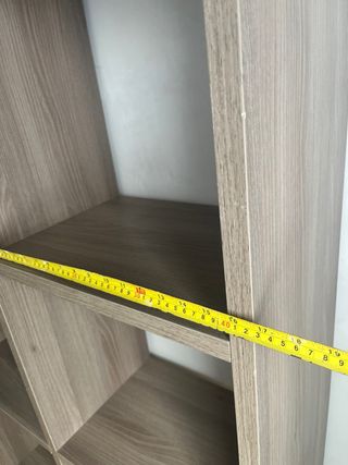 Estantería modular de madera