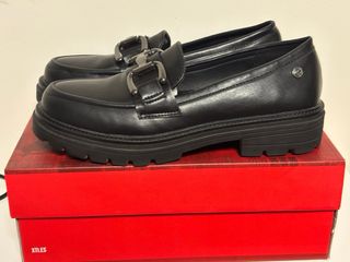Mocasines Xti Negros Talla 38