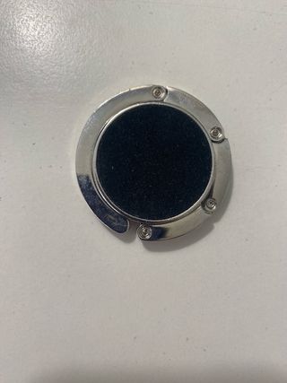 Gancho para bolso Fraikin plata y negro