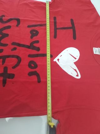 Camiseta I Love Taylor Swift Roja Talla M