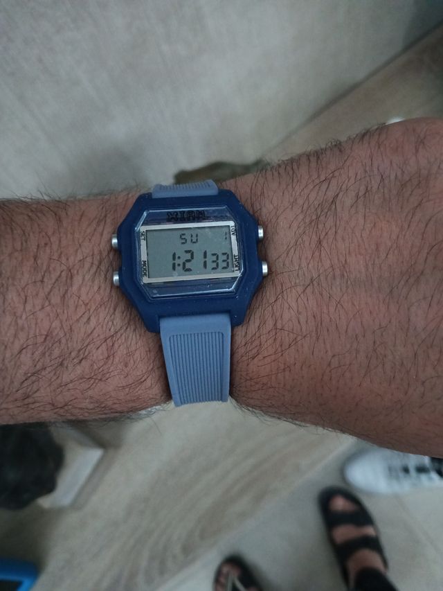 Orologio digitale WEIPPI blu e argento