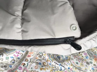 Saco Bugaboo Alto Rendimiento Gris