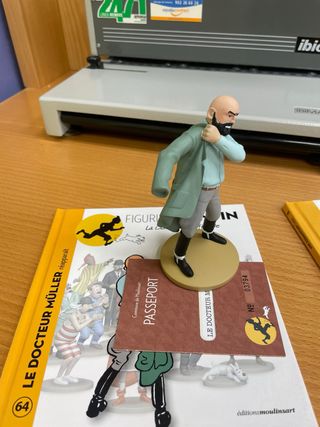 Figura Tintín Le Docteur Müller Edición FR