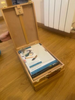 Set 104 Piezas Medios Mixtos + Caja Caballete