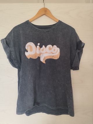 Camiseta gris Disco