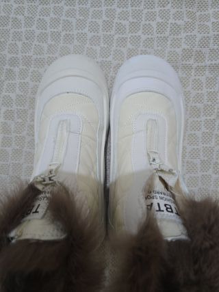 Botas blancas mujer invierno talla 38