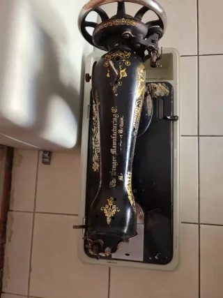 Máquina de coser Singer 1914