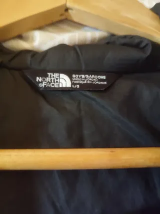 Abrigo The North Face niño azul y negro
