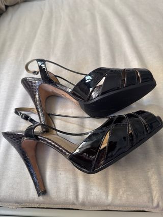 Sandalias Bimba y Lola Negras Talla 41