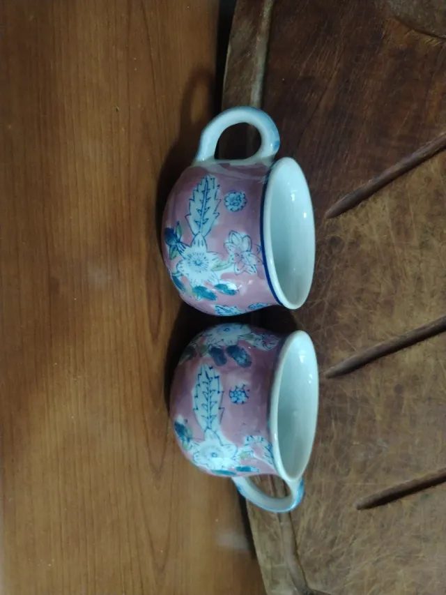 Tazzine ceramica dipinte a mano