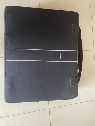 Cuna de viaje BabyBjorn azul
