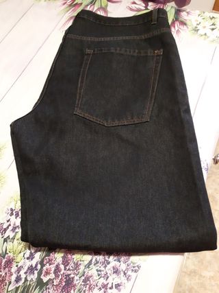 Pantalón vaquero hombre negro 