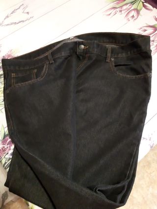 Pantalón vaquero hombre negro 