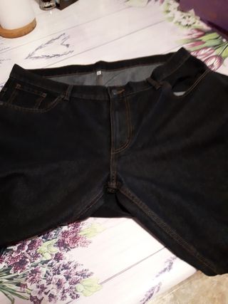 Pantalón vaquero hombre negro 