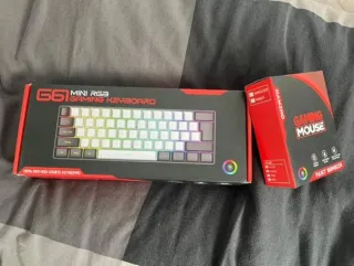 Pack Teclado y Ratón Gaming G61 RGB