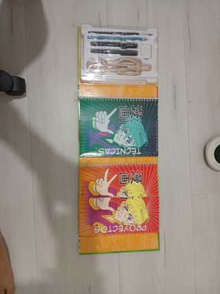 kit de dibujo manga, como nuevo