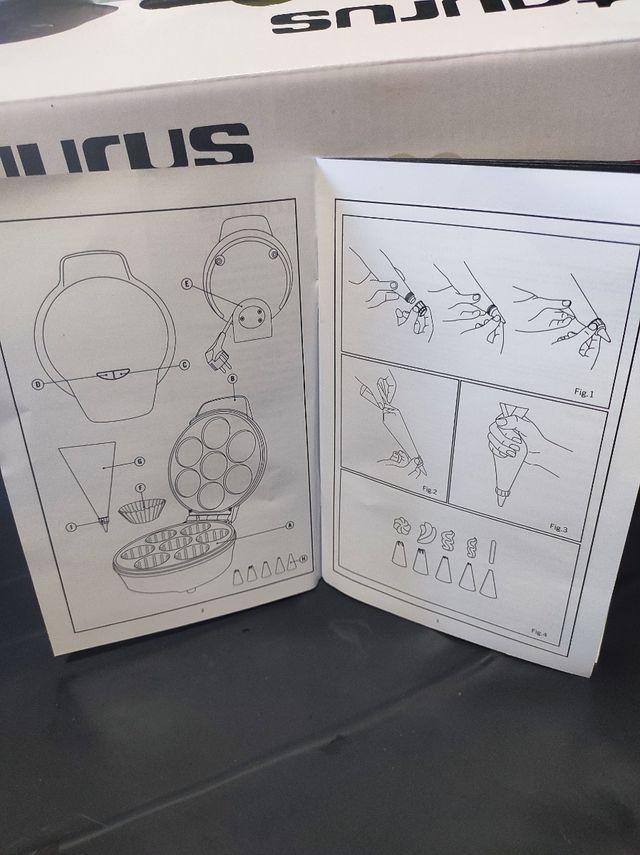 Máquina para hacer cupcakes Taurus 950W