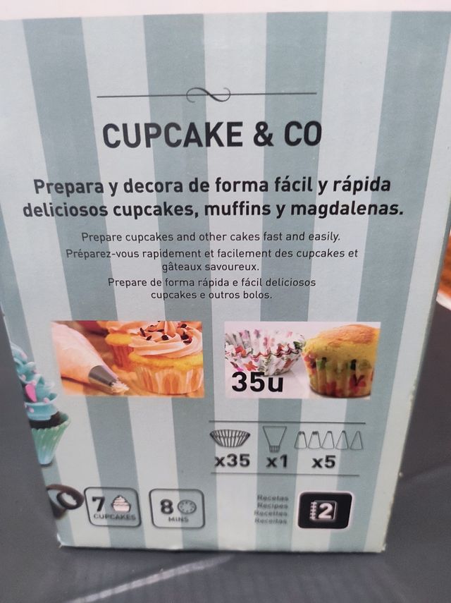 Máquina para hacer cupcakes Taurus 950W